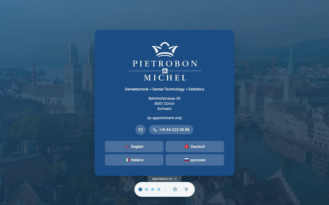 Pietrobon & Michel — Dentallabor an der Bahnhofstrasse